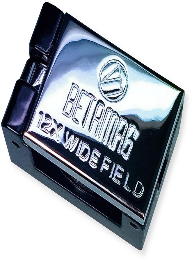 Beta BETAMAG 12X Wide Flat-Field Lens Magnifier, Color Correction, Distortion Free, Anti-Reflection, Folding Case with Locking Ring Protects Lens, Threaded Lens Barrel - Image 2