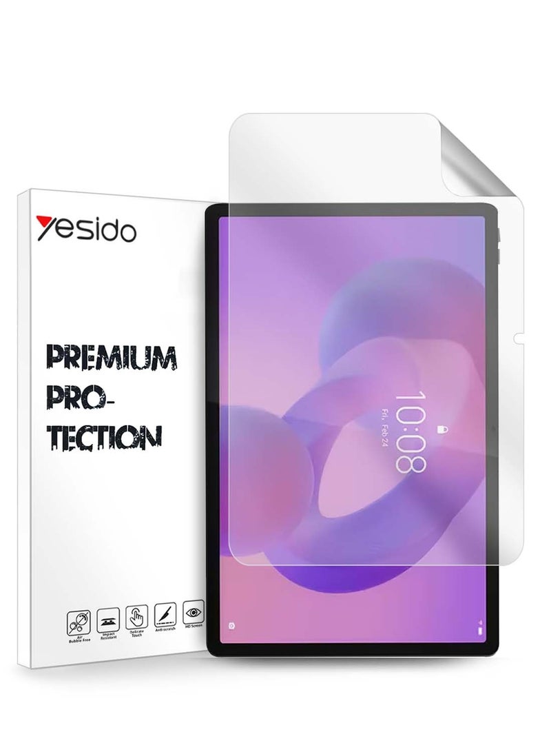 Yesido Lenovo Idea Tab Pro 4G 2025 (12.7 inches) Yesido Premium Pure Hydrogel Matte Film Thin and Flexible Screen Protector (TSHFMN) - Cleare - Image 1