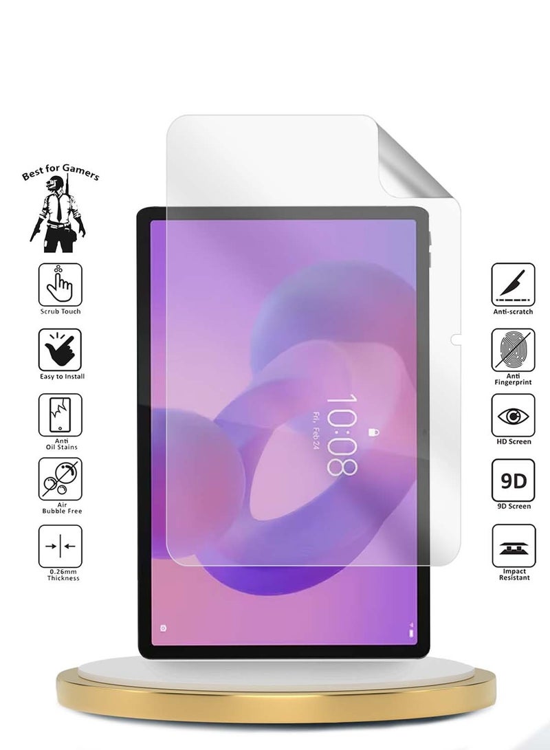 Yesido Lenovo Idea Tab Pro 4G 2025 (12.7 inches) Yesido Premium Pure Hydrogel Matte Film Thin and Flexible Screen Protector (TSHFMN) - Cleare - Image 2