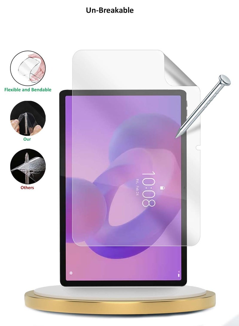 Yesido Lenovo Idea Tab Pro 4G 2025 (12.7 inches) Yesido Premium Pure Hydrogel Matte Film Thin and Flexible Screen Protector (TSHFMN) - Cleare - Image 4