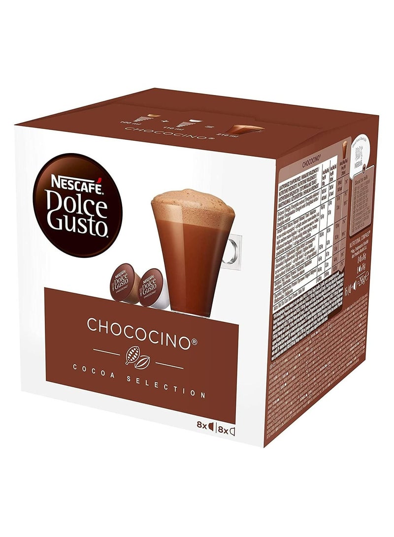 nescaf_dolce_gusto Chococino 16 Coffee Capsules 256g Pack of 3 - Image 3