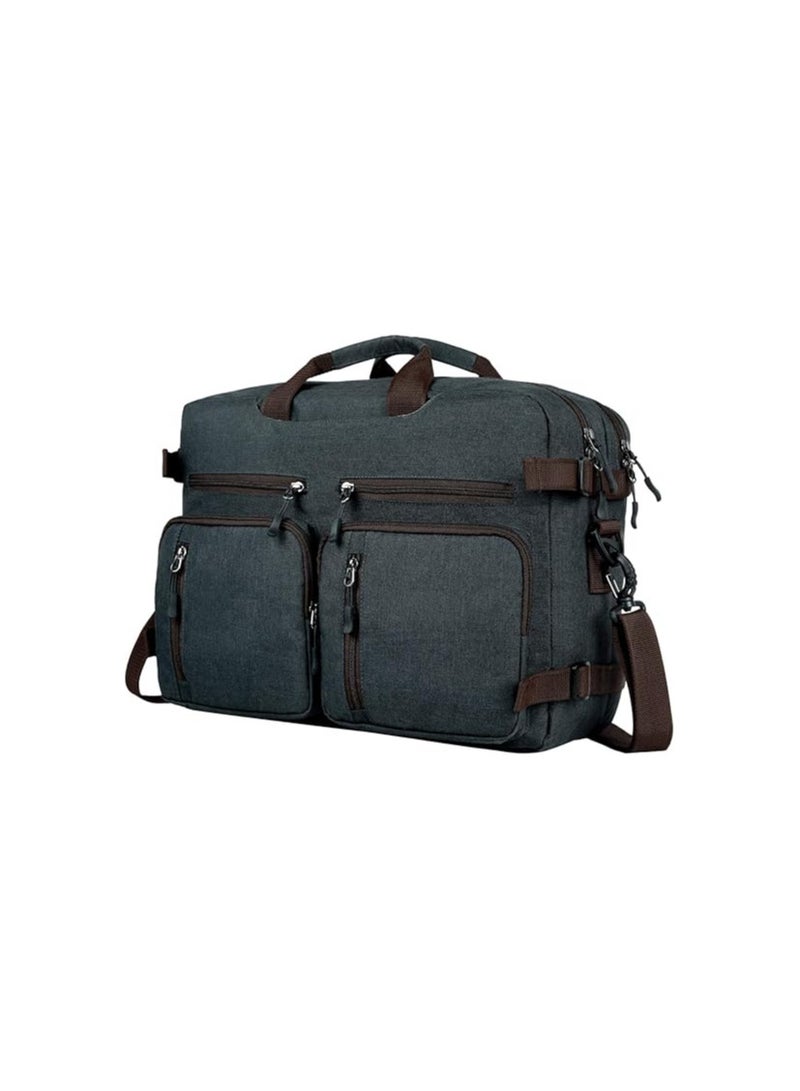 Generic FATMUG Laptop Bag For Men - Convertible Backpack For Office And Travel (Multi Colour Oxford Fabric)  - Image 1
