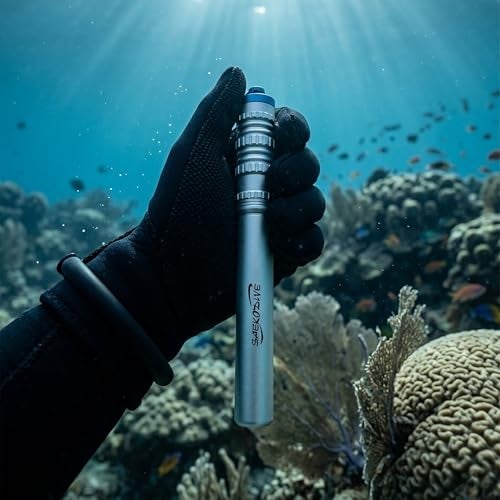 Saekodive Diving Shaker Rattle Stick with Magnet - 6.7" Aluminum, Magnetic Mute System - Scuba Noice Maker, Underwater Shaker, Signal Communication Device - Image 4