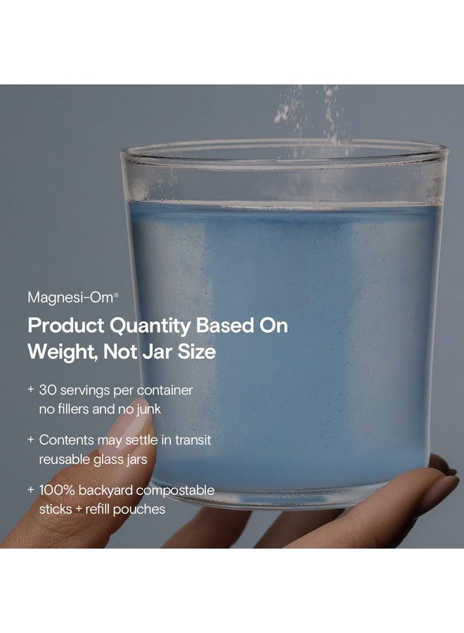 Moon Juice - Magnesi-Om, Blue Lemon - Jar (30 Servings) - Support Brain Health & Rest - Magnesium Powder - L-Theanine - Regularity - Glass Bottle - 100% Traceable - Vegan & Non GMO - 4.2oz - Image 5