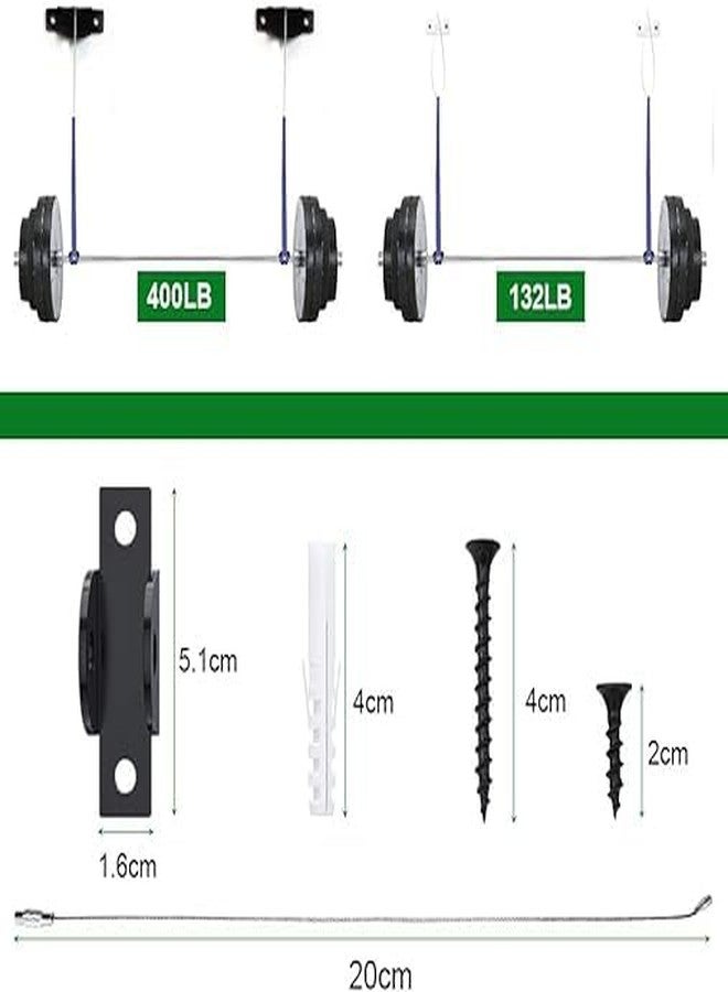 Grofly Wardrobe Wall Safety Fixings Prevention Straps for Toddler| Safety Earthquake Resistant| Furniture Wall Straps Secure Heavy Falling Durable and Reusable (Black)(Pack of 2) - Image 2