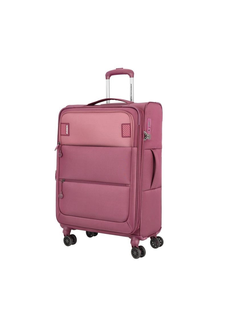 AMERICAN TOURISTER - Majoris Spinner 70 cm TSA Wine Berry Luggage Trolly Bag - Image 1