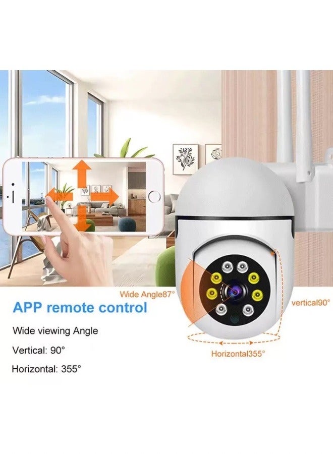 360° WIFI Monitor Camera, Smart Home Security Camera Hd Indoor and Outdoor - Image 2
