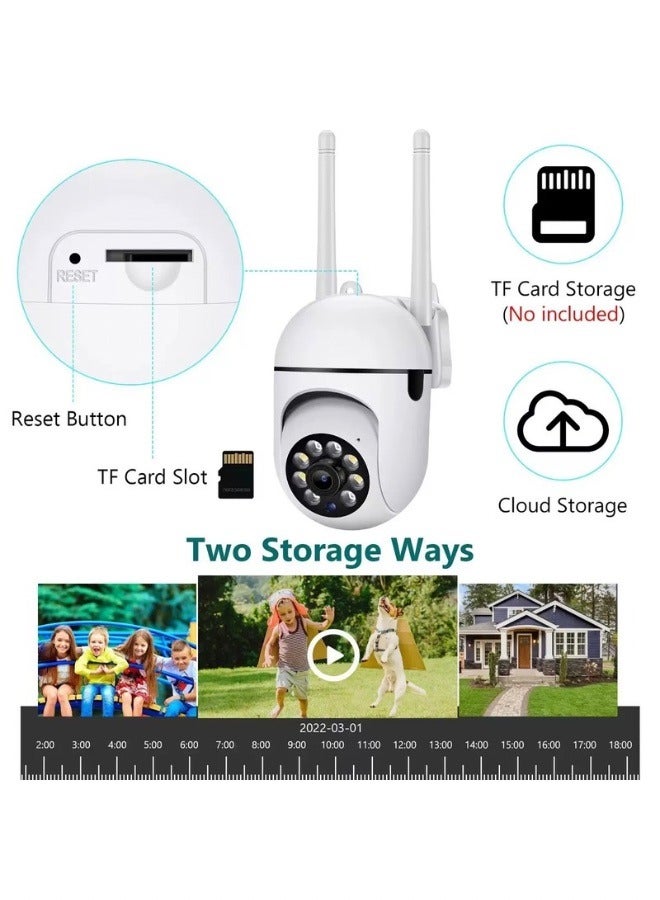 360° WIFI Monitor Camera, Smart Home Security Camera Hd Indoor and Outdoor - Image 4