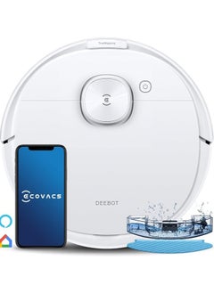 ECOVACS 2300Pa Suction Power Deebot N8 Robot 2-in-1 Multi-Floor Mapping Vacuum Cleaner