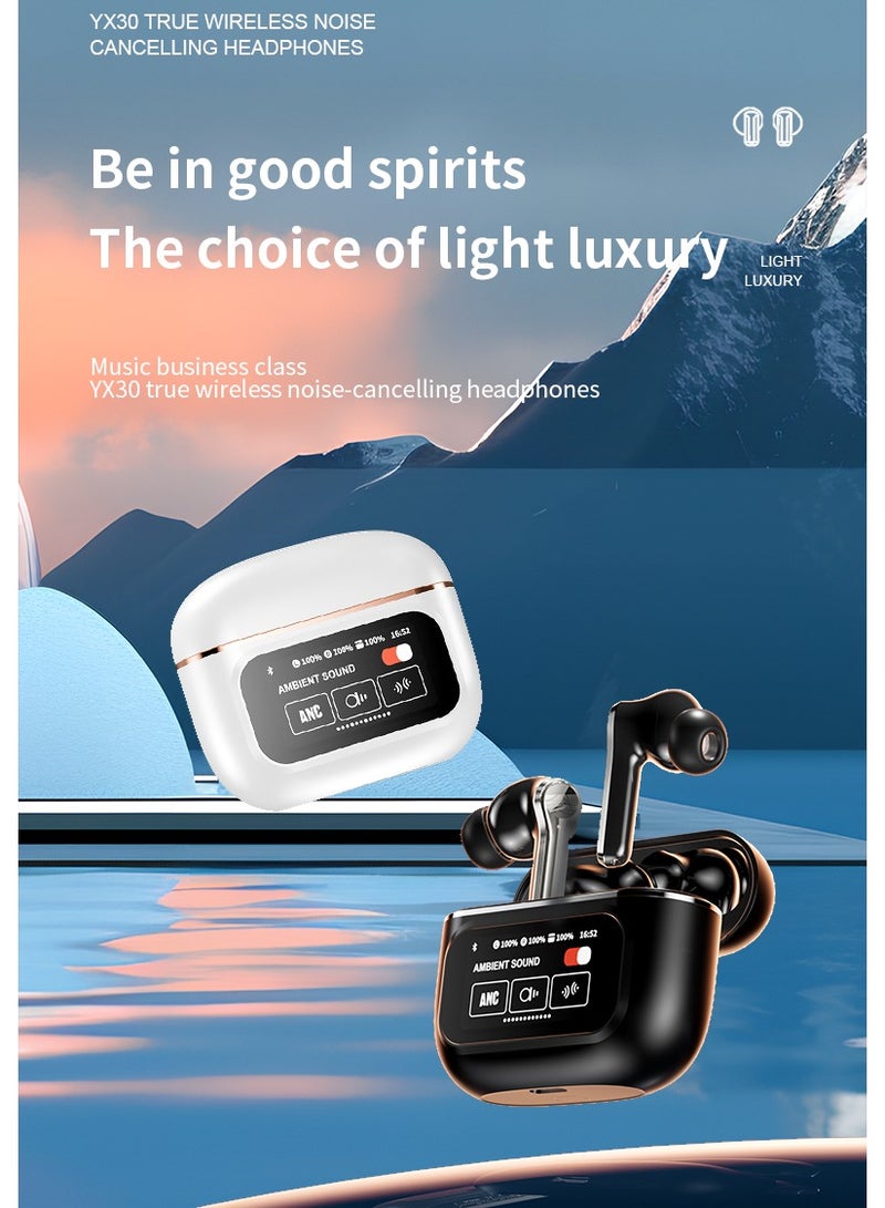 PAXA-YX30 Wireless Bluetooth Headphones-White - Image 2