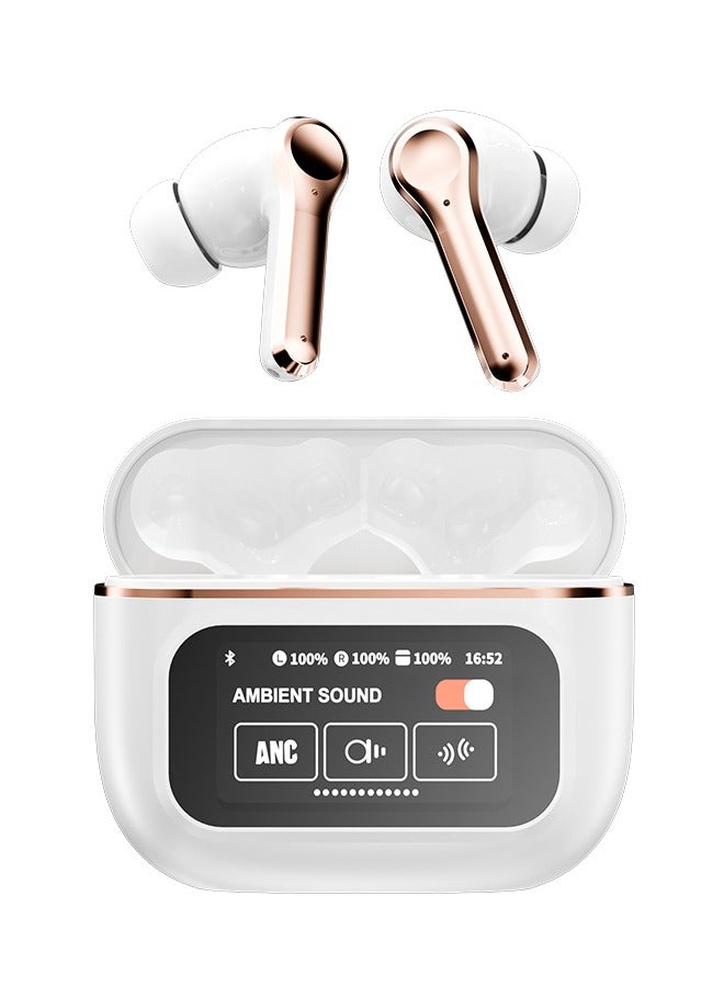 PAXA-YX30 Wireless Bluetooth Headphones-White - Image 1