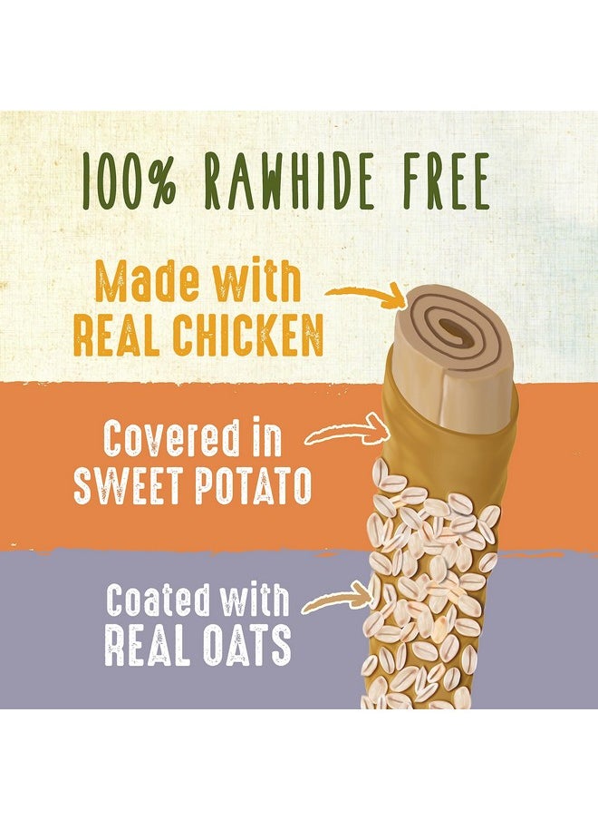 Cadet Cadet Smart Hide Rawhide Free Dog Treats - Oat Coated, 2 Count  - Image 2