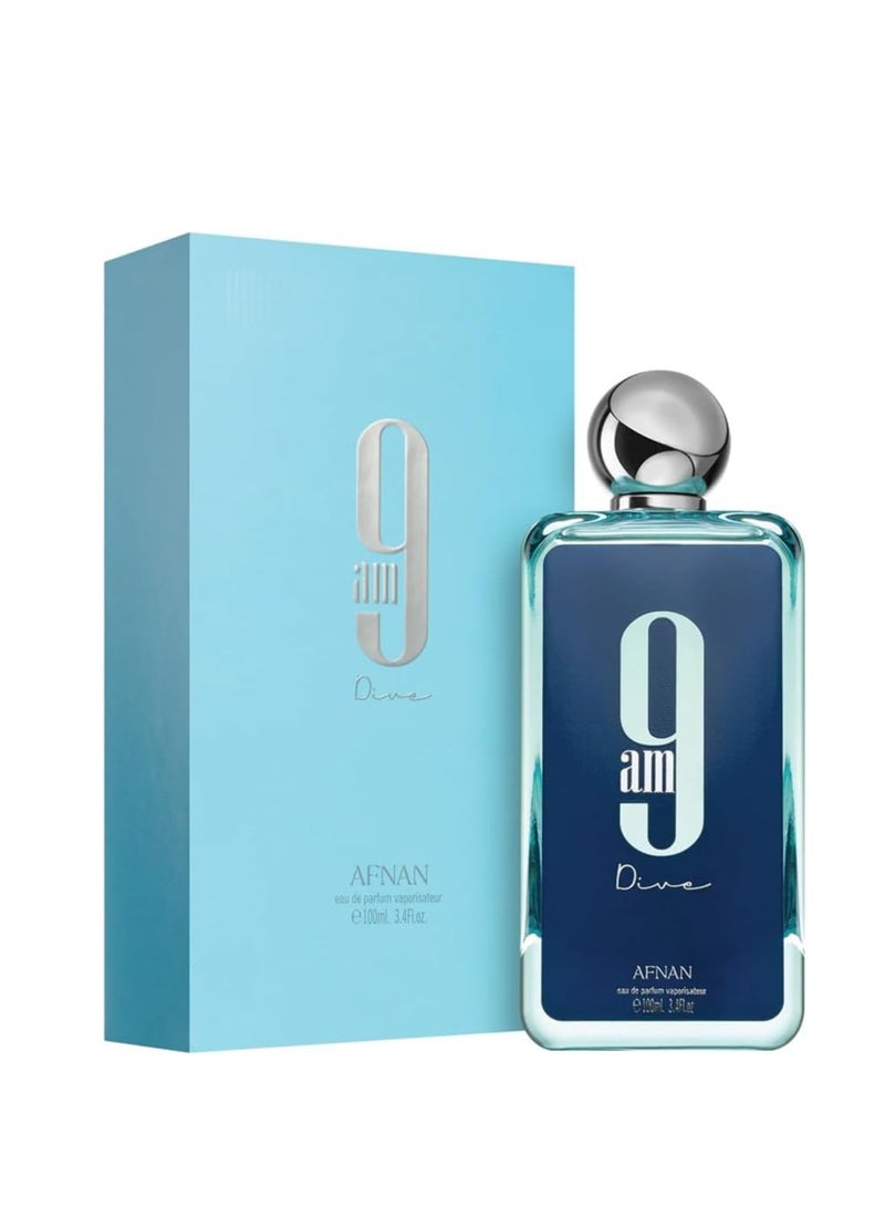 Afnan 9 AM Dive EDP 100 ML  - Image 2