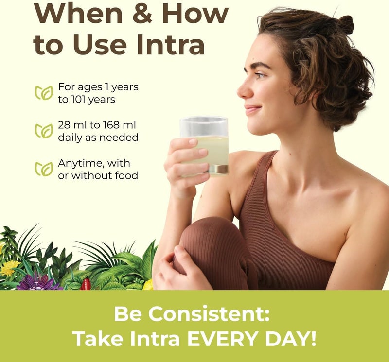 Intra Lifestyles Herbal Juice Drink  Botanical Beverage for Immune Support Detox Digestive  Cardiovascular Health  23 Botanical Extracts  Made in Canada 1 Bottle 950 mL 32 fl oz - Image 5