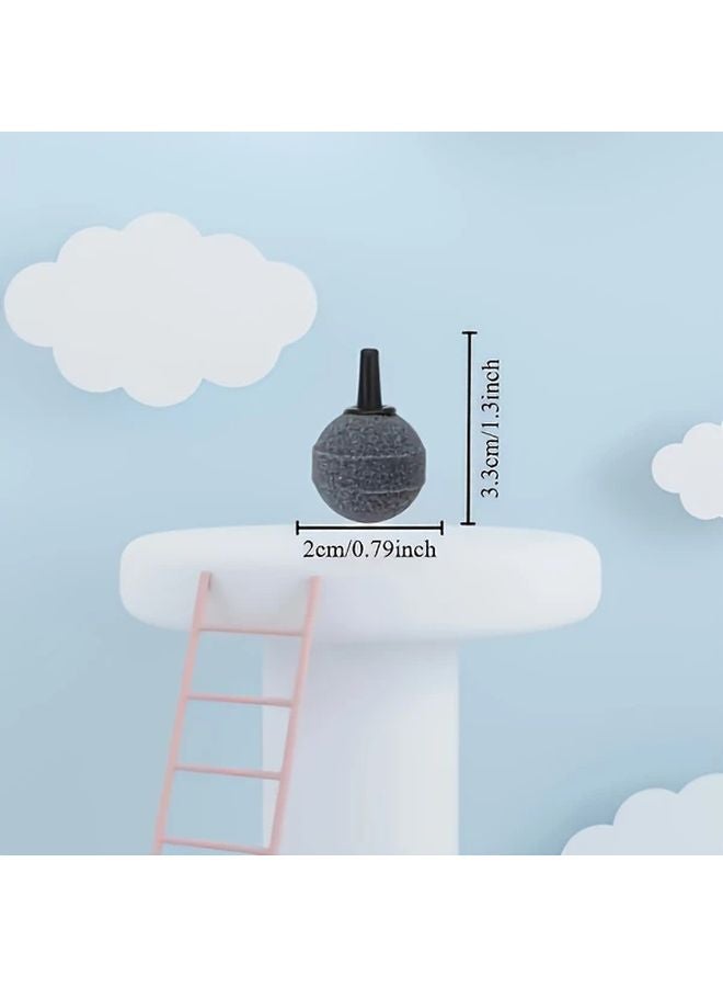 10 قطعة من أحواض الهواء للأحواض المائية مولد أكسجين غير كهربائي مجموعة موزع فقاعات لأحواض الأسماك - Image 3