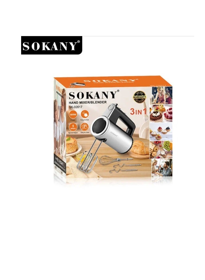 سوكاني مضرب بيض استانليس3*1 - Sk-02017 - سوكاني - 800وات  - Image 1