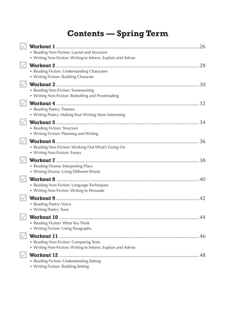 KS3 Year 7 English 10-Minute Weekly Workouts  - Image 3