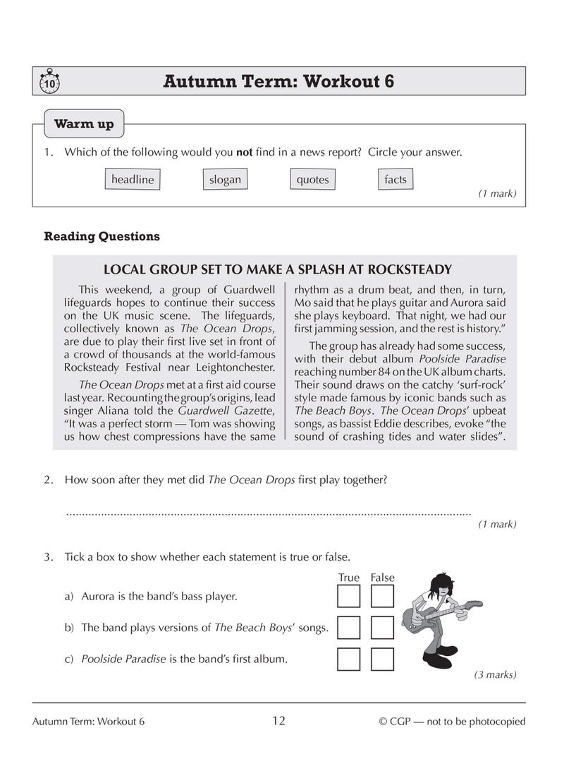 KS3 Year 7 English 10-Minute Weekly Workouts  - Image 5