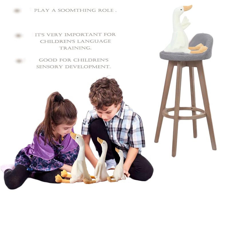 Chelei2019 19.7"" Goose Stuffed Animal Plush Toy White Swan Stuffed Animal Toy Gifts For Kids - Image 2