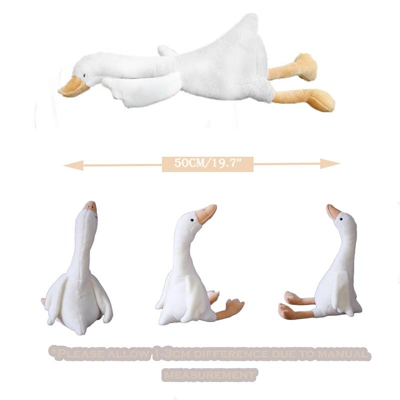 Chelei2019 19.7"" Goose Stuffed Animal Plush Toy White Swan Stuffed Animal Toy Gifts For Kids - Image 5