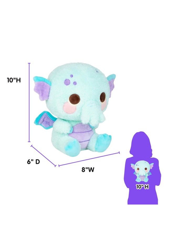 Cuddle Barn PlushGoals - Lulu The Curious Cthulhu | Cute Kawaii Soft Plush Cuddly Cryptid, 10 inches - Image 3