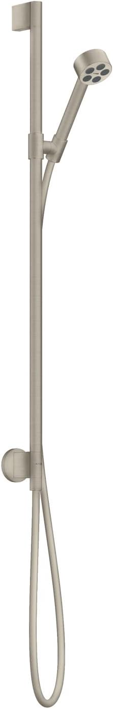 AXOR AXOR ONE 38inch Handshower with Slide Bar and Hose in Brushed Nickel 48791821 