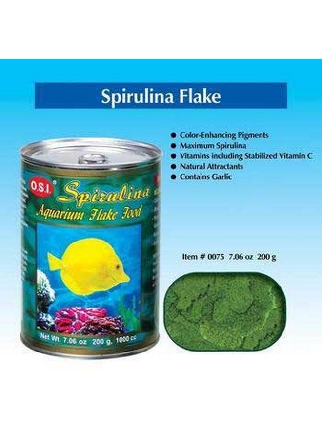 OSI Spirulina Flake Fish Food 7.06oz