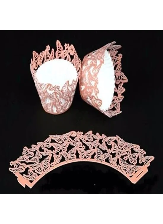 Alsepeteavm Cupcake Edge Lace - Butterfly Pink