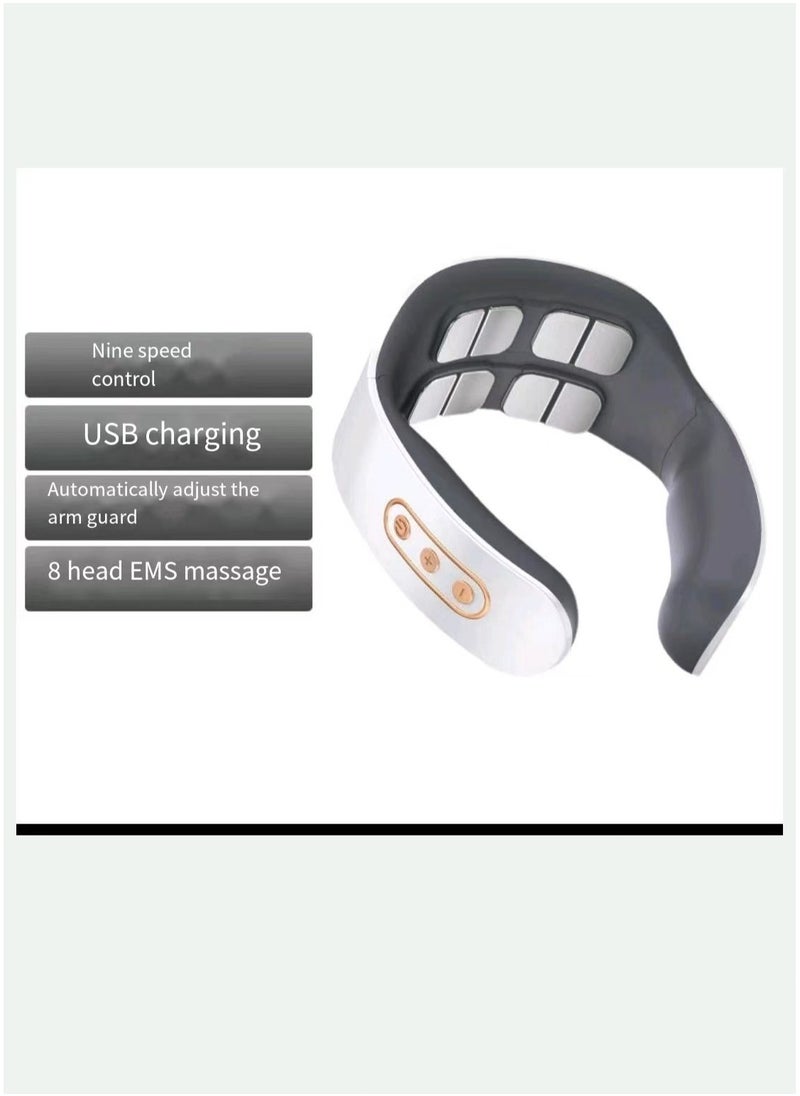 Generic - New portable cervical massager, shoulder and neck pulse heat compress device - Image 1