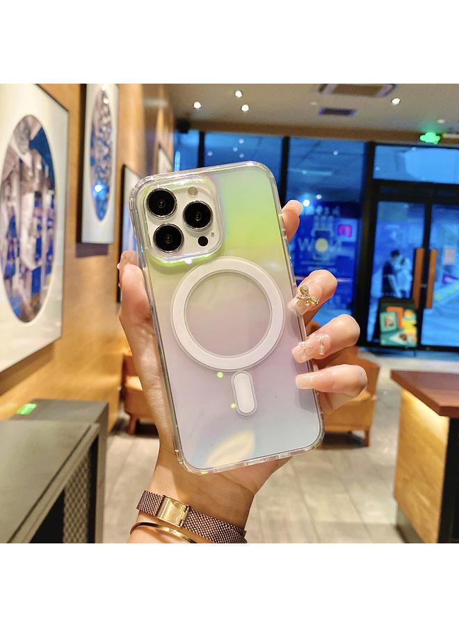 زبون جراب هاتف ماج سيف المغناطيسي الملون لهاتف آيفون 11 برو ماكس - Image 1