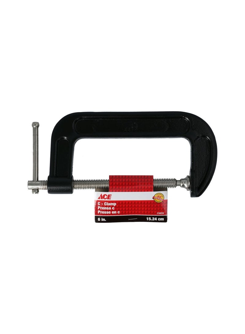 ACE C-Clamp Black and Silver 6inch - Image 1