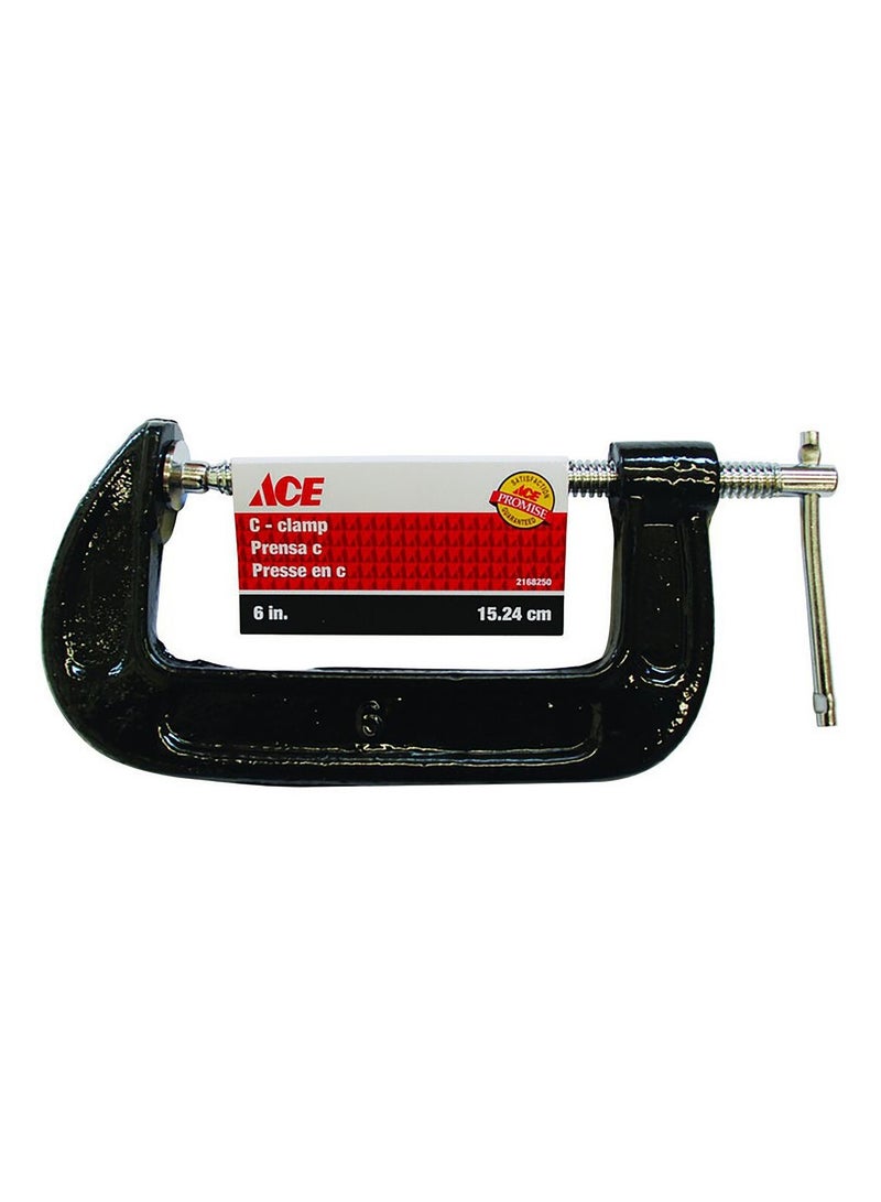 ACE C-Clamp Black and Silver 6inch - Image 2