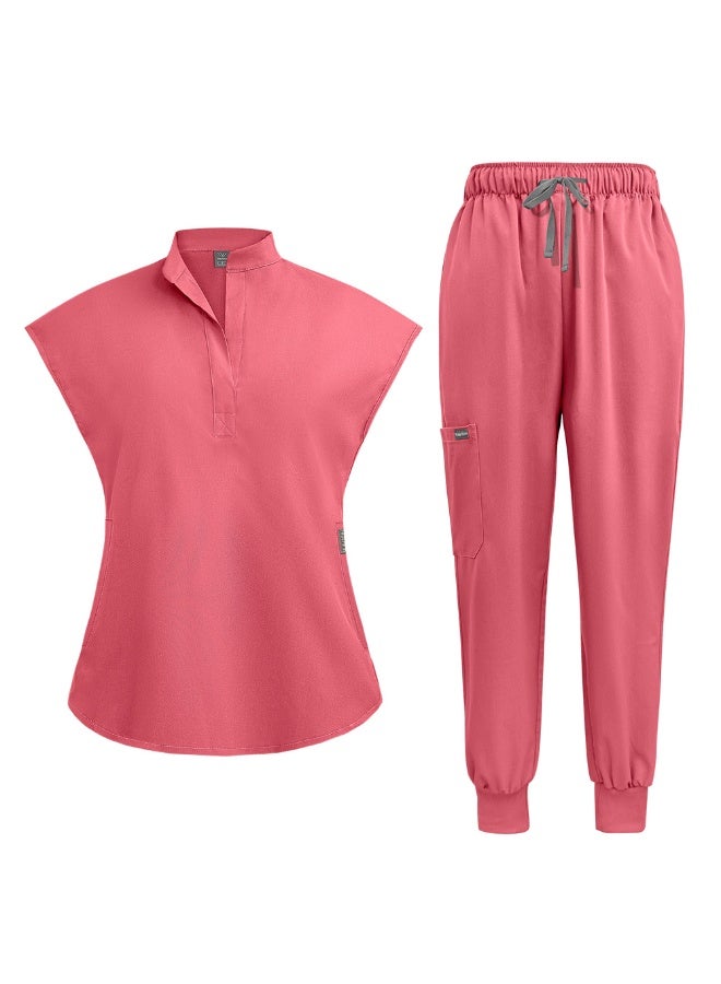 NIBEMINENT Pet Grooming Doctor Work Clothes High Quality Scrub Uniform Jogging Pant Nursing Workwear Health Care Medical School Accessories - Image 1