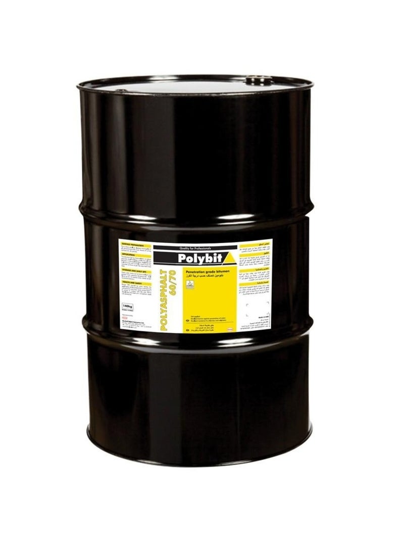Polybit Penetration Grade Bitumen 140Kg POLYASPHALT 60/70 