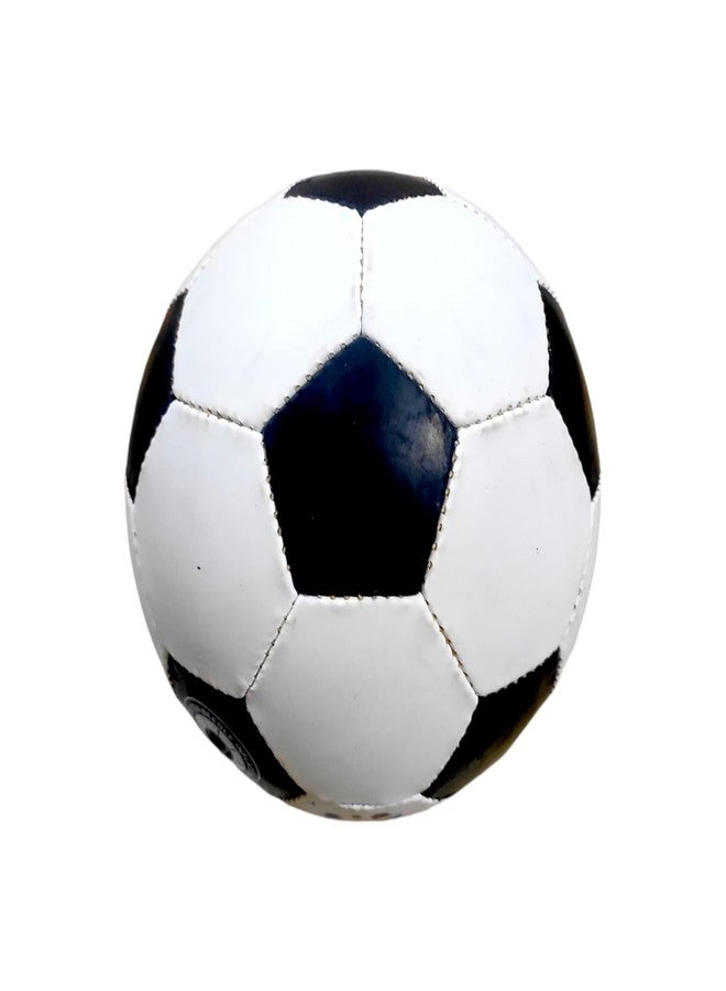 SBG Football for All Ages, 32 Pannel Football, Hand Stitched Football for Soft and Wet Grounds, Match Football,Size-5 (Trophy, White and Black) - Image 3