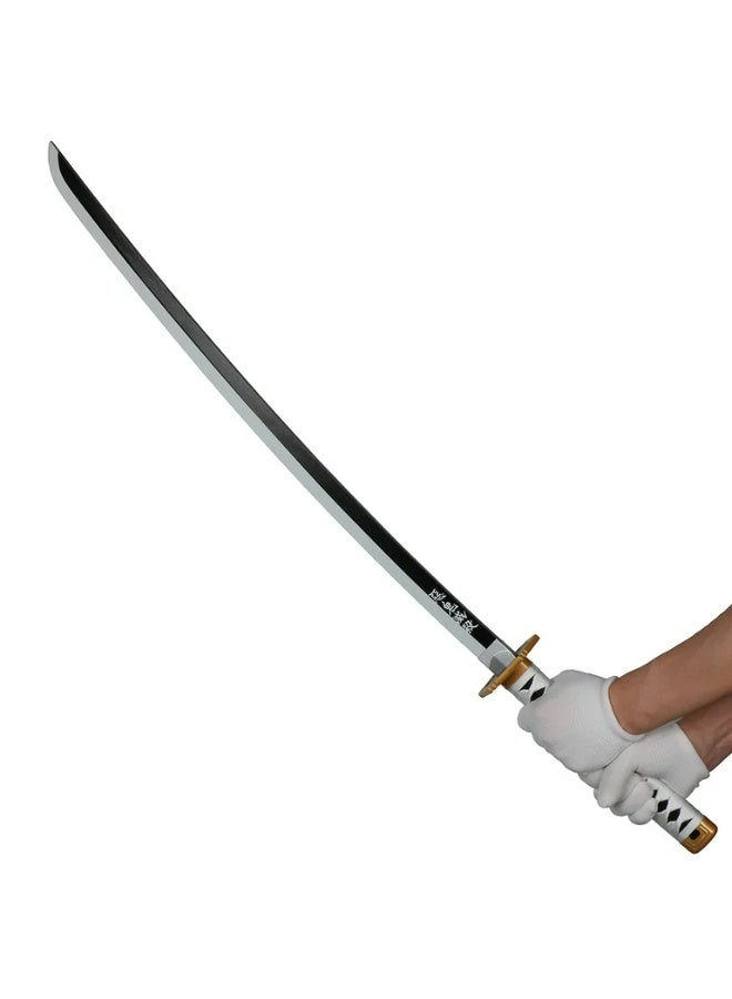 O8.design Anime | Sabito Nichirin Sword Replica (1:1 Scale) | High-Quality Carbon Steel, Non-Sharpened Prop for Cosplay & Collectors - Image 3