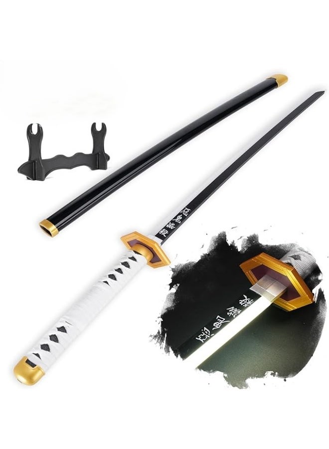 O8.design Anime | Sabito Nichirin Sword Replica (1:1 Scale) | High-Quality Carbon Steel, Non-Sharpened Prop for Cosplay & Collectors - Image 1