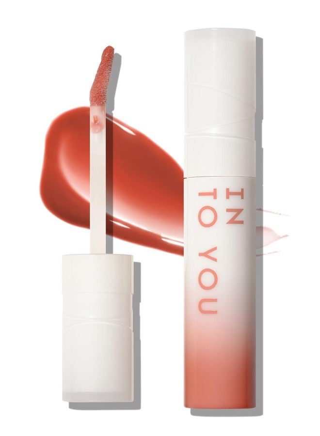 INTO YOU Lip Stain Long Lasting, Lip Gloss, Lip Tint, Lip Plumper Gloss, Glitter Lip Gloss, Liquid Lipstick, Vivid Color, Smudge-Proof, Lightweight, Naturally Moisturizing, Lip Oil For Dry Lips (CC02) - Image 1