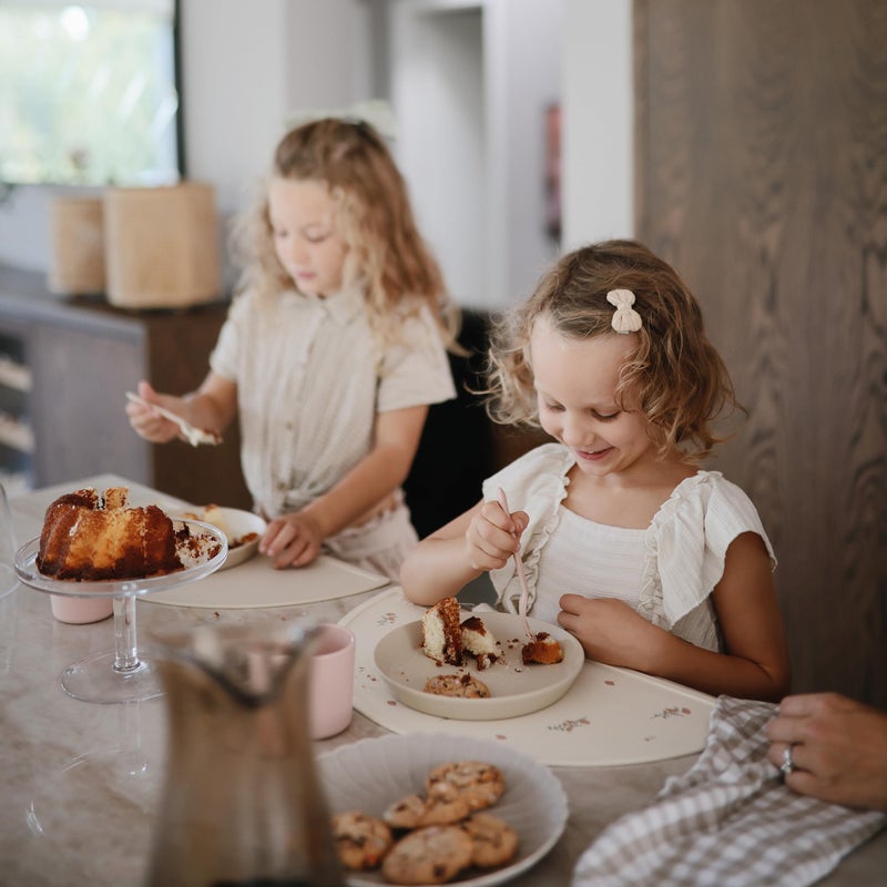 mushie Silicone Placemat for Kids | BPA-Free Non-Slip Design (Shifting Sand) - Image 3