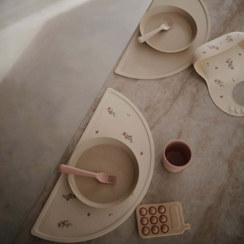 mushie Silicone Placemat for Kids | BPA-Free Non-Slip Design (Shifting Sand) - Image 5