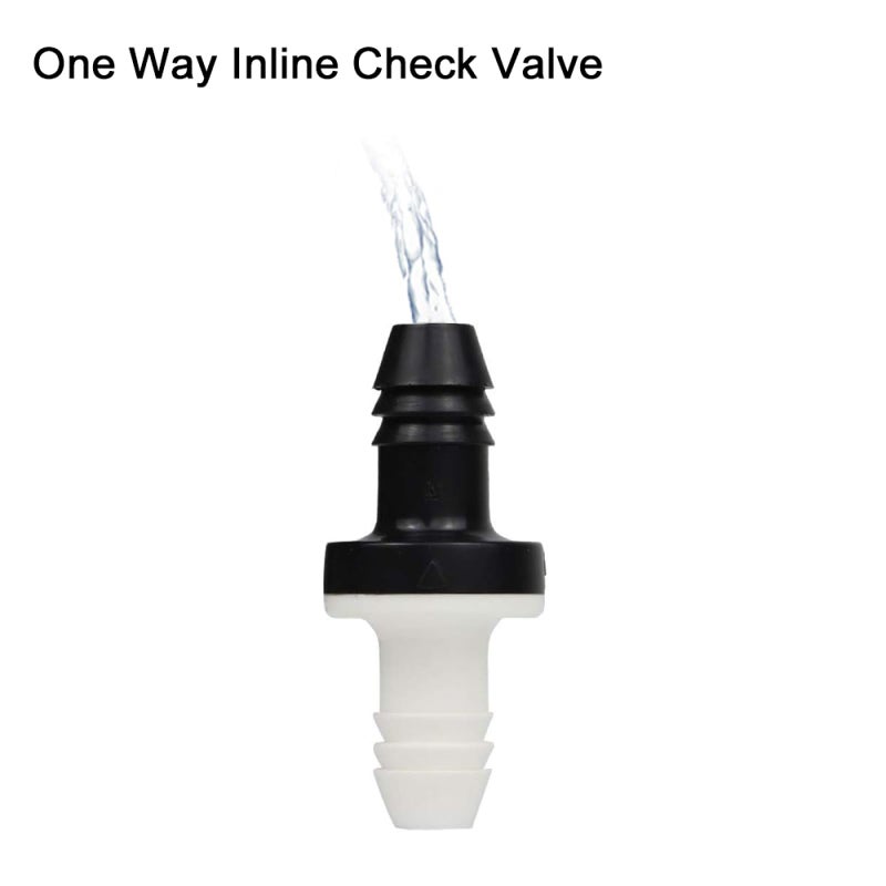 1 Pc 3 8 Inline Check Valve One Way Non Return Plug In Barb For Water Air System - Image 4