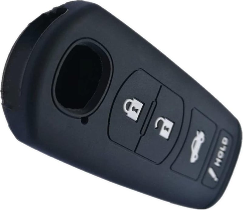غطاء حافظة مفتاح ذكي من هارتميت، حامي وحامل جهاز التحكم عن بعد اللاسلكي لسيارات مازدا CX-5 CX-7 CX-9 MX-5 Miata مازدا 3 6 موديل 2017 2018، جهاز تحكم ذكي بأربعة أزرار