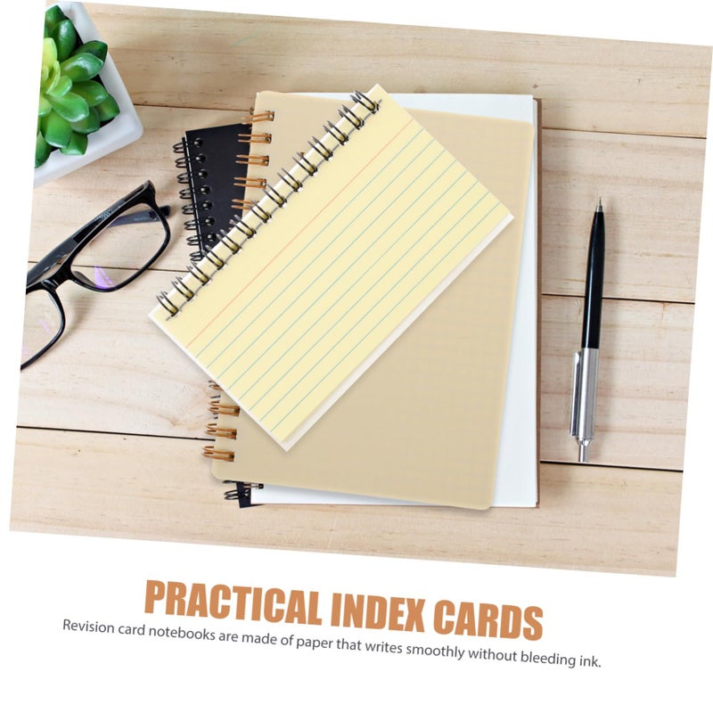 3Pcs Spiral Index Card Notepads Lined Small Notebooks Tearable Study Cards For Office Message Recording Smooth Writing Paper - Image 5