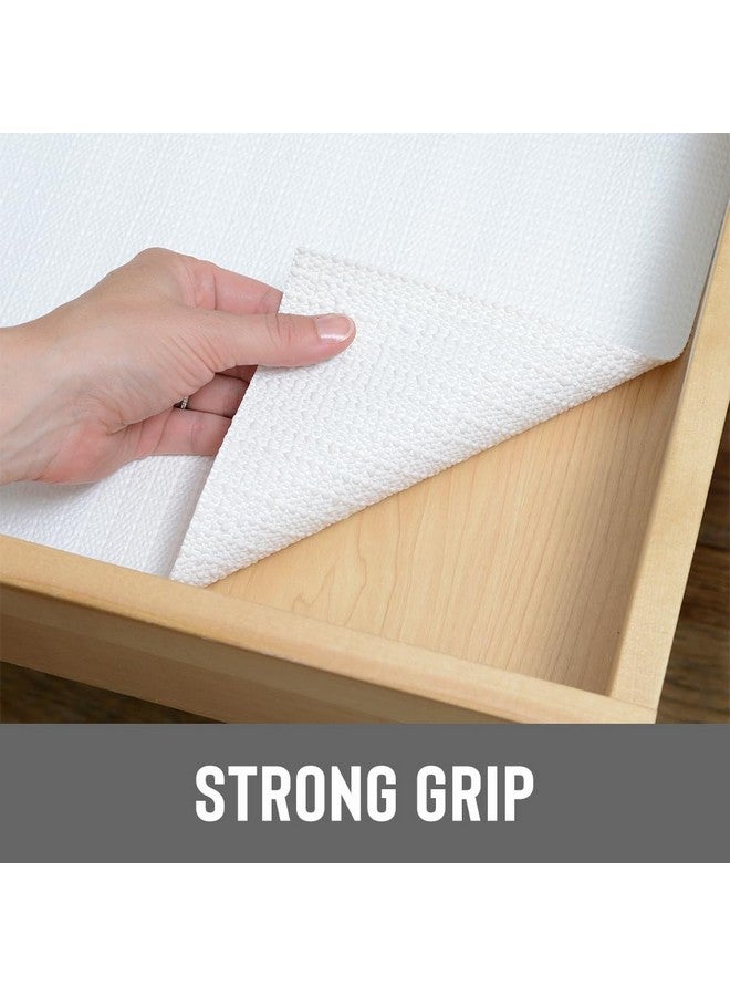 Con-Tact Con-Tact Brand Grip Prints Non-Adhesive Non-Slip Counter Top, Drawer/Shelf Liner, 12" x 20', White - Image 4
