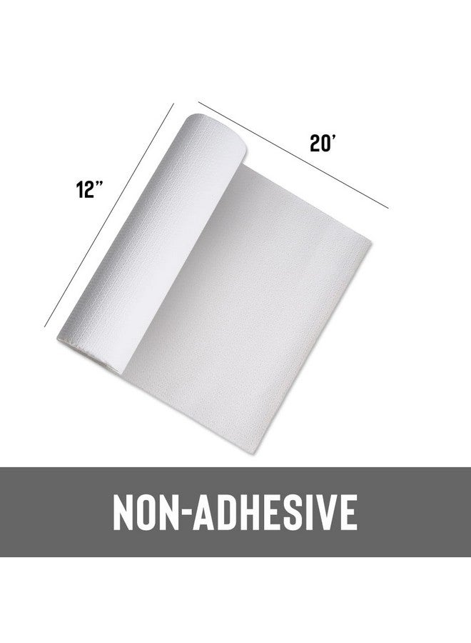 Con-Tact Con-Tact Brand Grip Prints Non-Adhesive Non-Slip Counter Top, Drawer/Shelf Liner, 12" x 20', White - Image 3