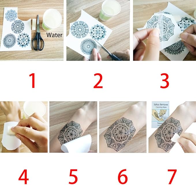 glaryyears 30 Sheets Watercolor Animals Temporary Tattoo Stickers for Kids Cute Dog Cat for Girls Boys ChildrenWaterproof Fake Tattoos on Face Hand Arm Party Favor Body Art