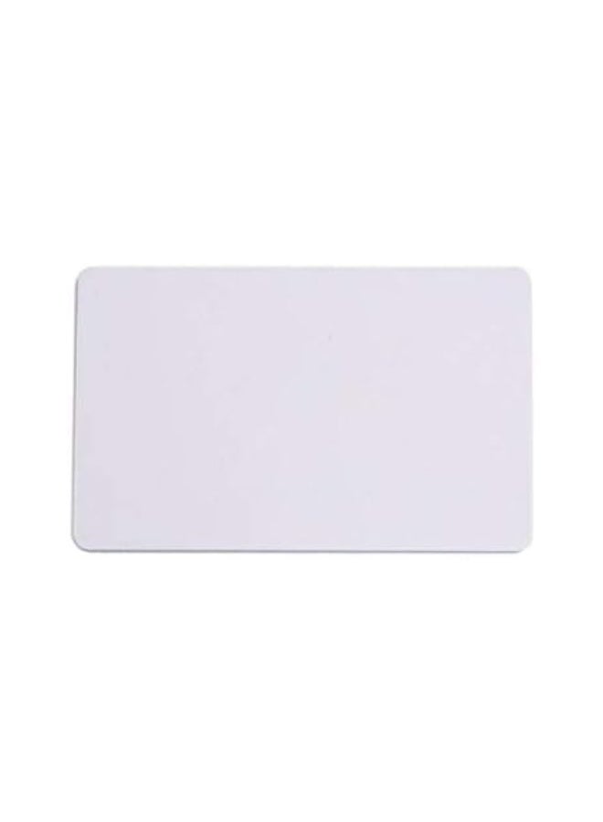 0 Blank White PVC ID Cards – Double-Sided Printable Plastic Cards for ID, Employee Badges, Student, Access & Membership – Compatible with PVC Card Printers  - Image 2