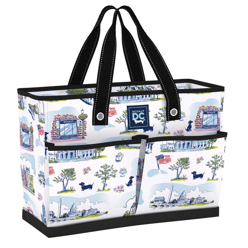 SCOUT BJ Bag - Large, Utility Tote Bag for Women, Nurses, Teachers and Moms with Zipper & 4 Exterior Pockets for Organizing - Image 1