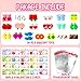 MGparty Valentines Gifts for Kids with 38 Pack Kawaii Mochi Squishies Toys Valentines Cards for Kids Classroom Exchange Prizes Boys Girls School Party Favors - Image 4