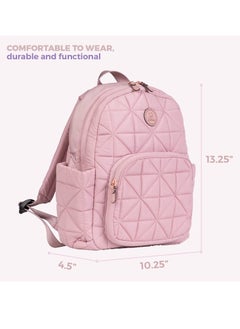 TWELVElittle TWELVElittle Kids Companion Backpack/School Bag- Blush Pink  - Image 4
